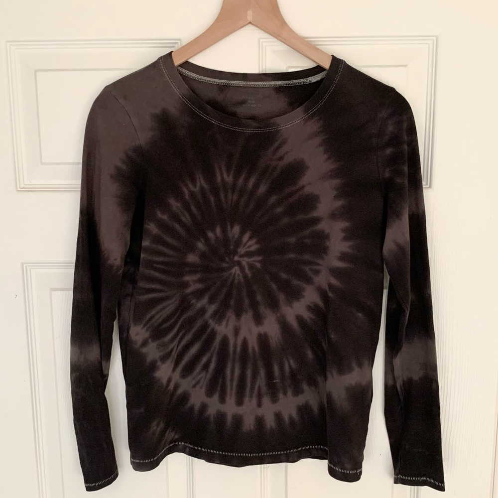 Madewell Northside Long-Sleeve Vintage Tie-Dye Tee